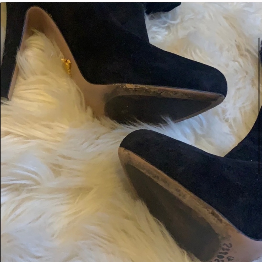 ⭐️SALE!⭐️PRADA Suede Booties - Picture 4 of 5